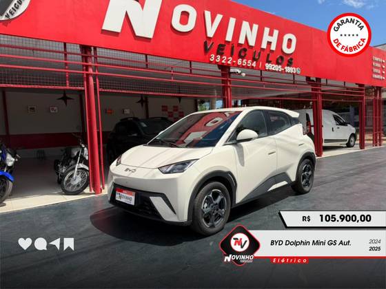 BYD DOLPHIN MINI 38 KW ELÉTRICO